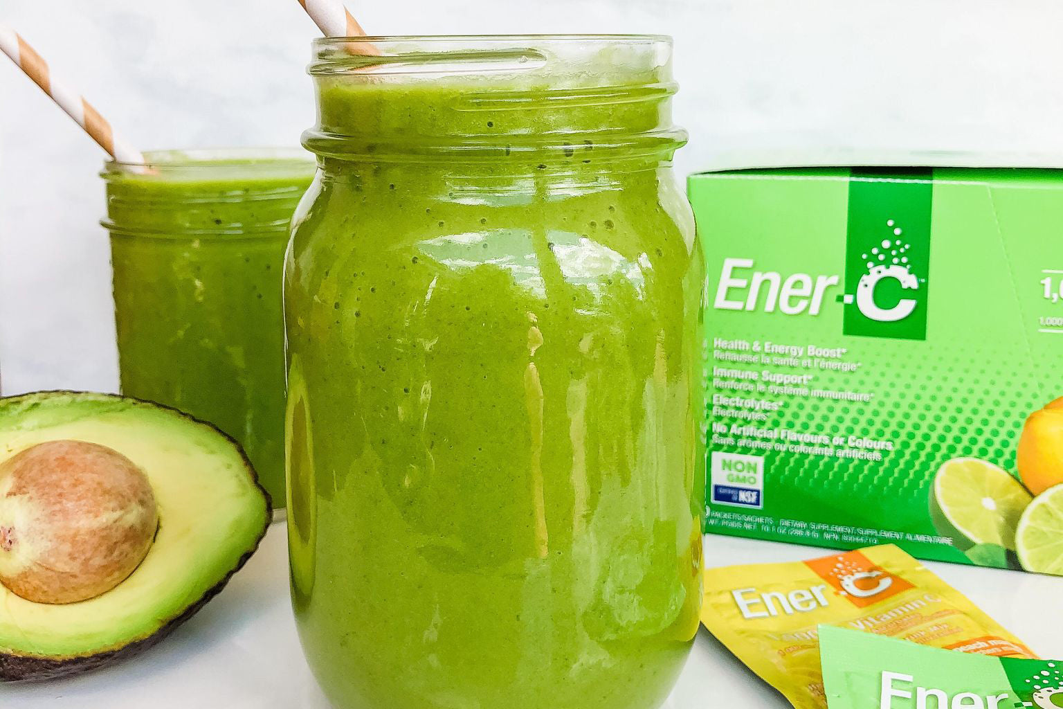 Brain Boosting Green Smoothie – Ener-Life - Natural Health Supplements