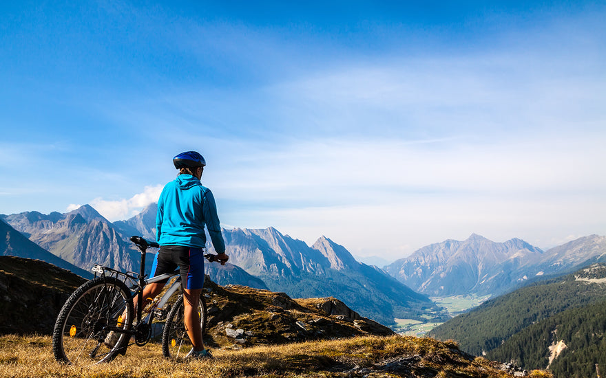 Bring Ener-C along for your next cycling adventure or trail ride.