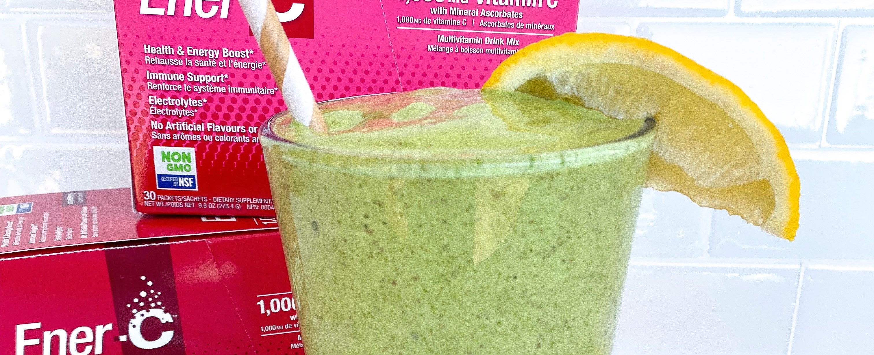 GREEN & GO BREAKFAST SMOOTHIE – Ener-Life - Natural Health Supplements