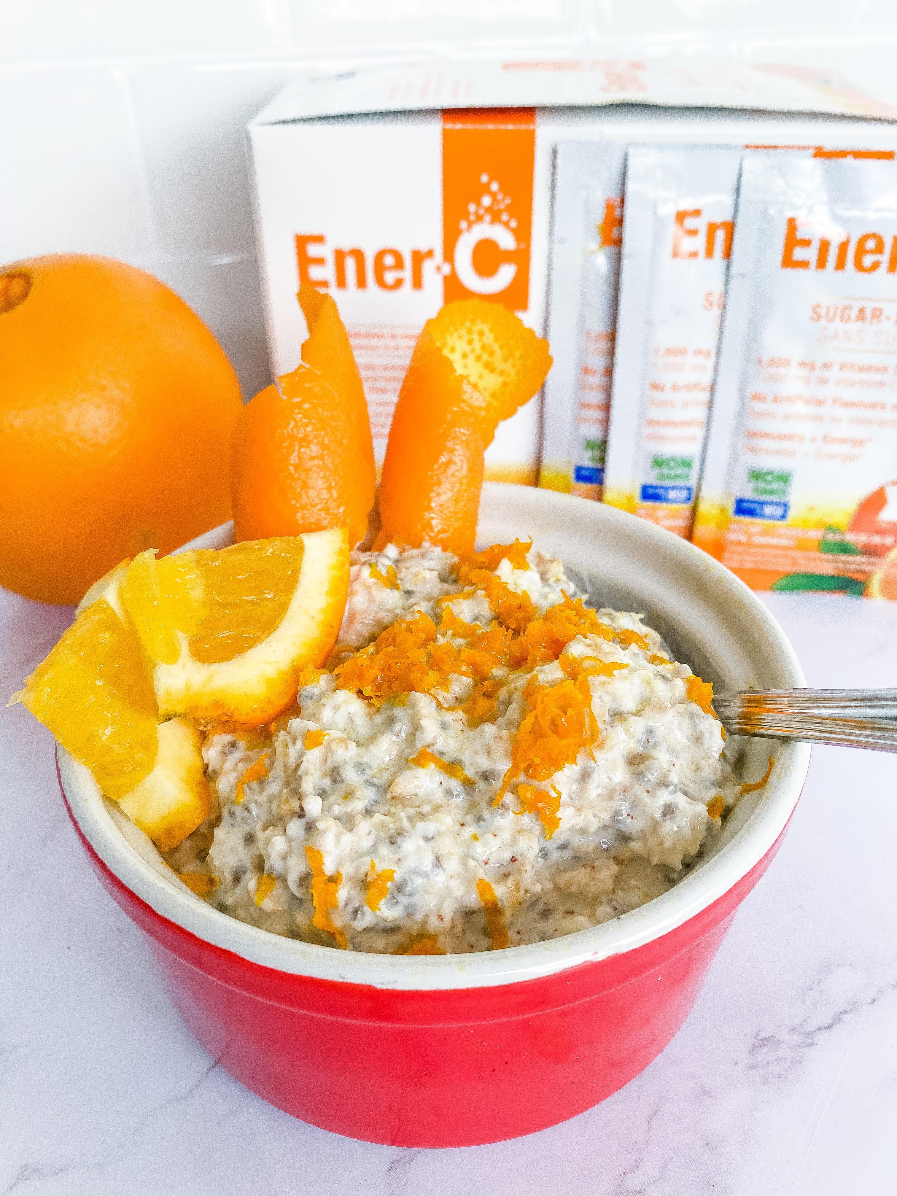 Sugar-Free Overnight Orange Oats – Ener-Life - Natural Health Supplements