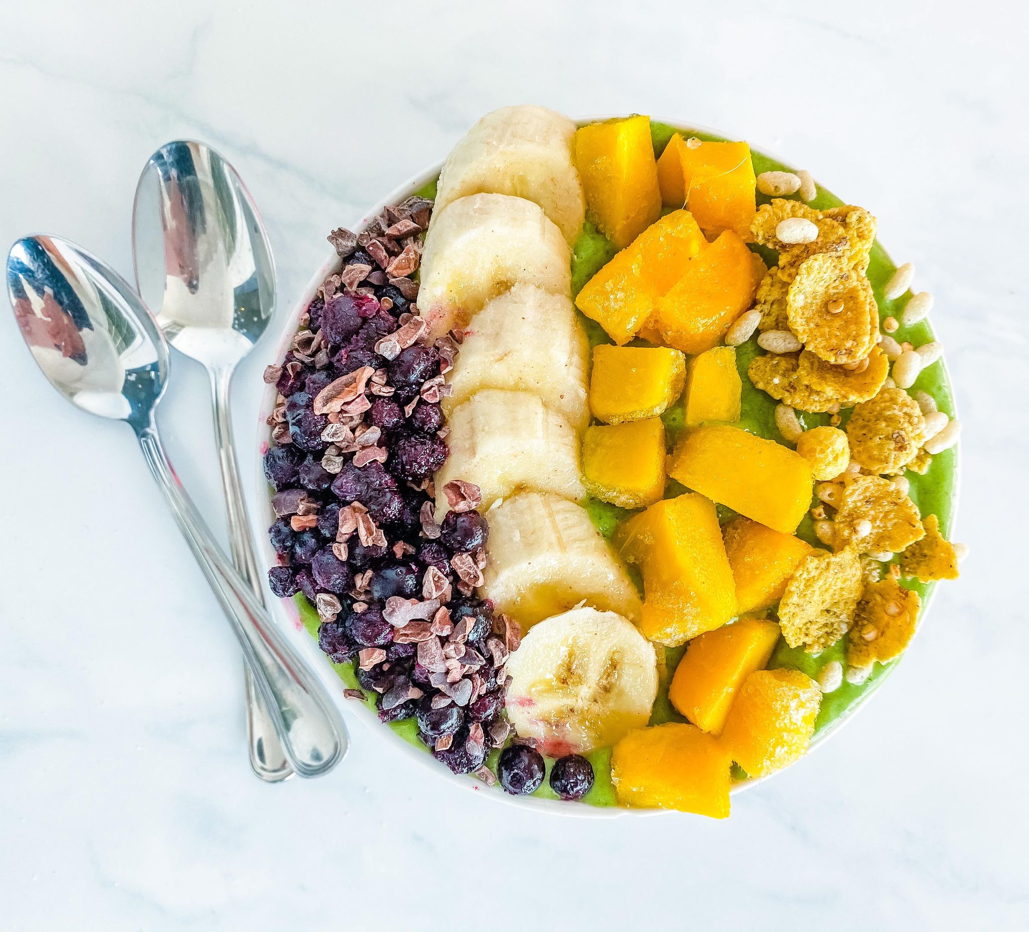 GREEN-RAINBOW SMOOTHIE BOWL – Ener-Life - Natural Health Supplements