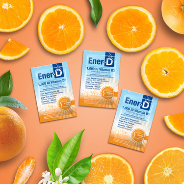 Ener-D+ Vitamin D Drink Mix | 1,000 IU of Vitamin D3